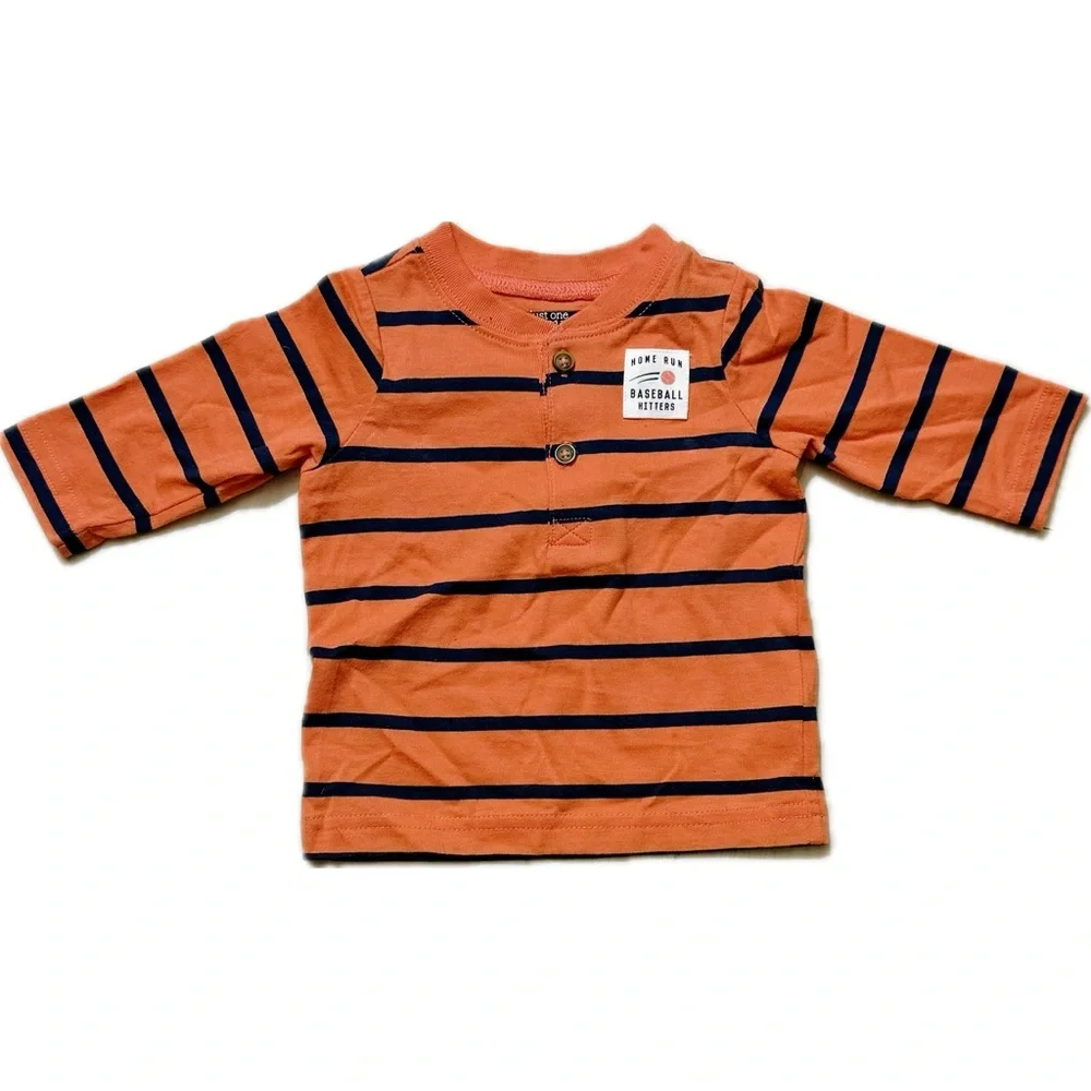 Carters coral striped